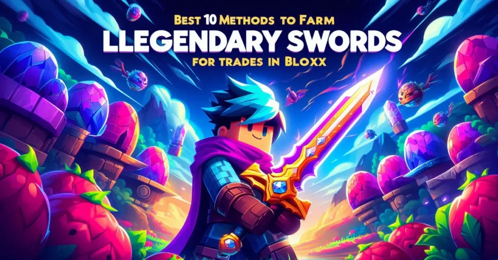 Best 10 Methods to Farm Legendary Swords for Trades in Blox Fruits